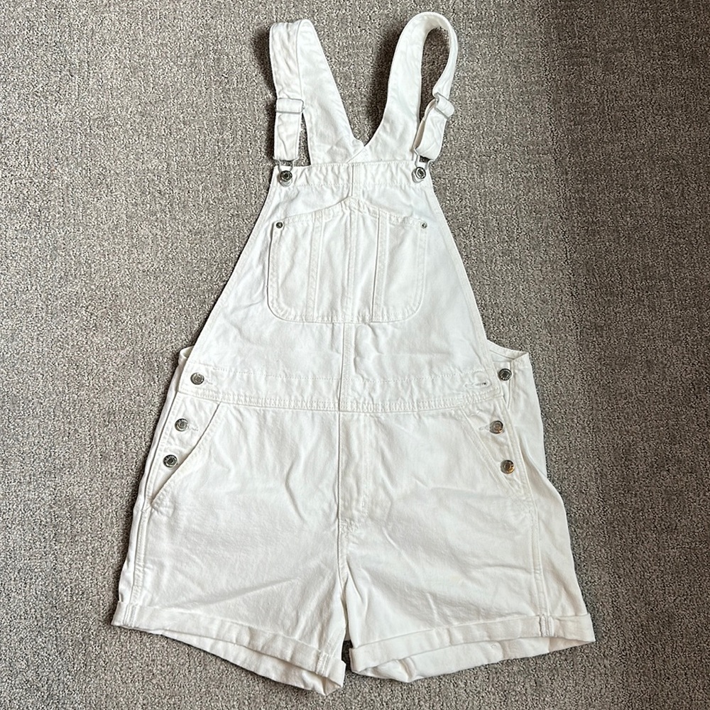Bib overall shorts